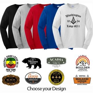 Masonic Long Sleeve Lodge Shirt